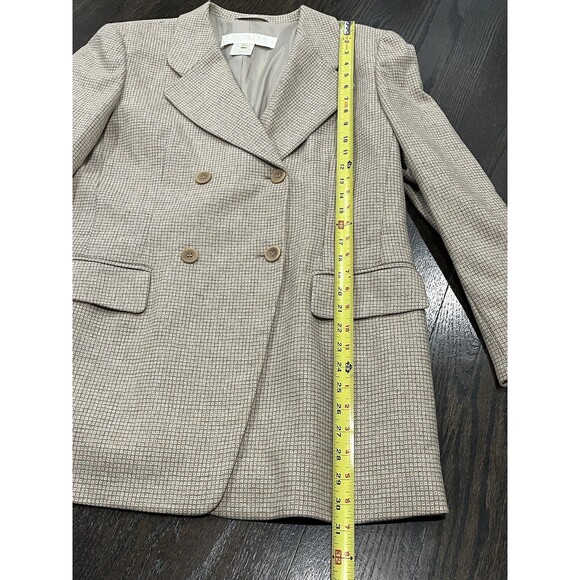 Vintage Escada Blazer Women’s 42 Margaretha Ley Double Breasted Wool Cashmere - Picture 7 of 8
